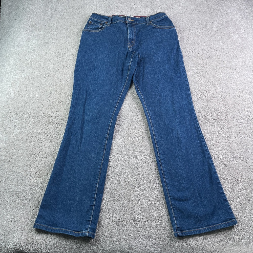 Vintage Levis Jeans Womens 6 Blue 550 Relaxed Boot Cut Stretch Denim Retro Y2K